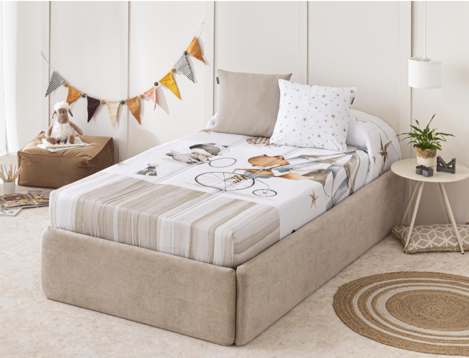 Confecciones Paula Edredón Ajustable Circus Paula