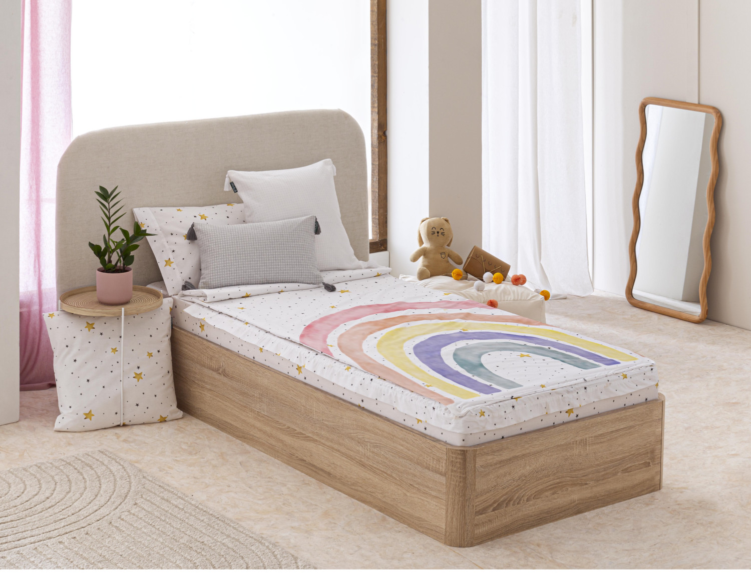 Confecciones Paula Saco nórdico 100% Algodón Rainbow Paula