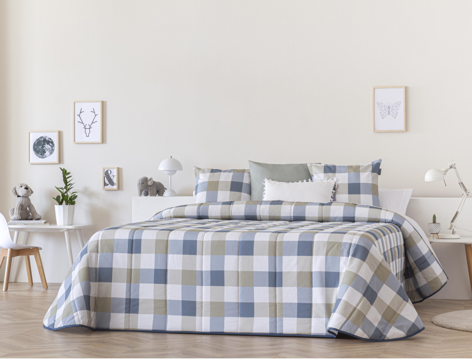 Confecciones Paula Bouti Icon color azul cama de 90 Oferta