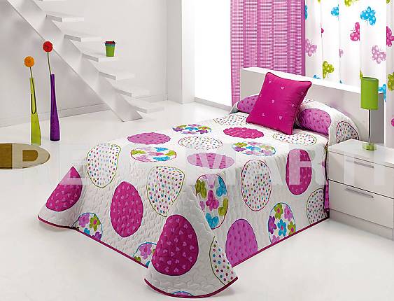 Reig Marti - Edredón de acolchado fino tipo 2Z Candycor Multicolor
