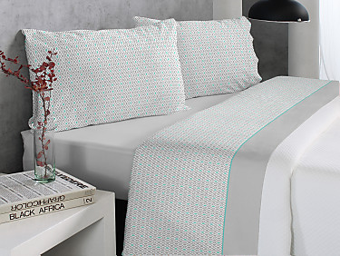 Reig Marti - Juego de cama Delmont color Gris Oferta ultimas unidades