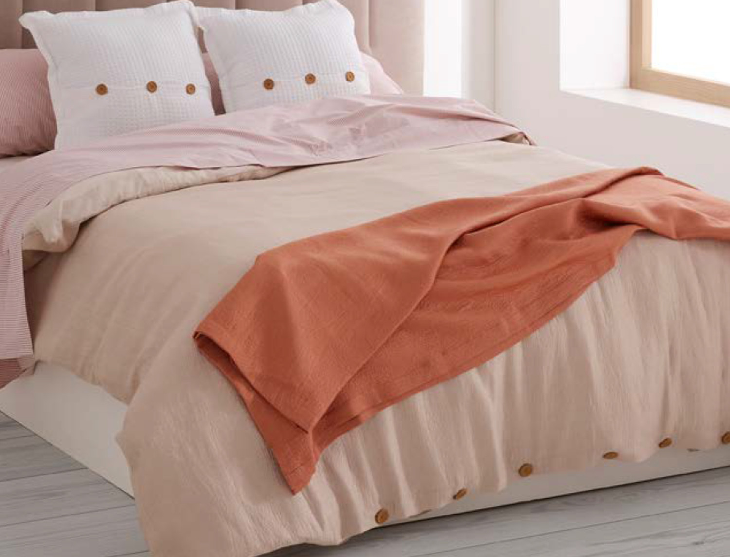 Estelia Plaid Dunes 100% Algodón