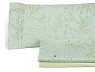 Juego de cama Estelia Circe 100% Algodón color Azul
