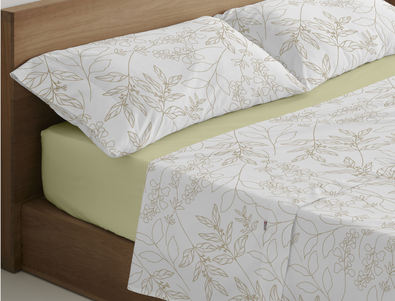 Estelia Juego de cama Estelia Circe 100% Algodón color Crema