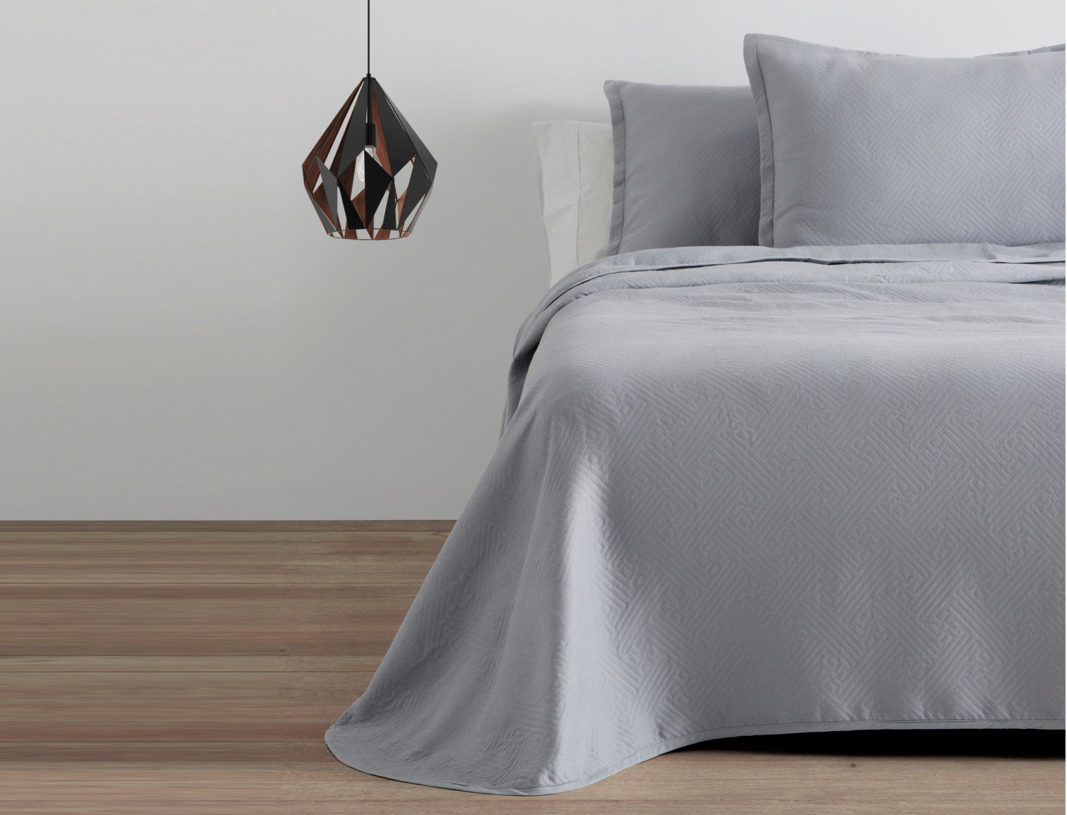 Estelia Colcha 100% Algodón Lines con funda/s de cojín incluídas