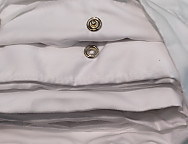 Funda Nórdica Estelia Combi Telia 600 Hilos 100% Algodón Satén cierre con clips, color Blanco