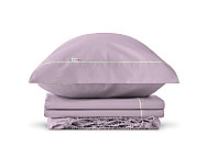 Juego de cama Estelia Liso Biés 100% algodón 144 hilos