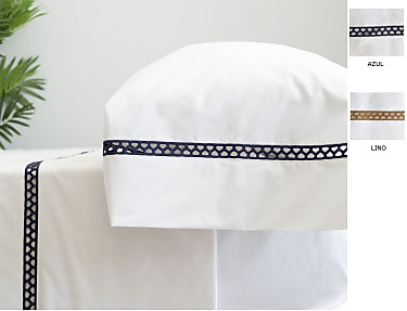 Cañete - Juego de cama Lisos Algodón Percal 200 hilos Mansur