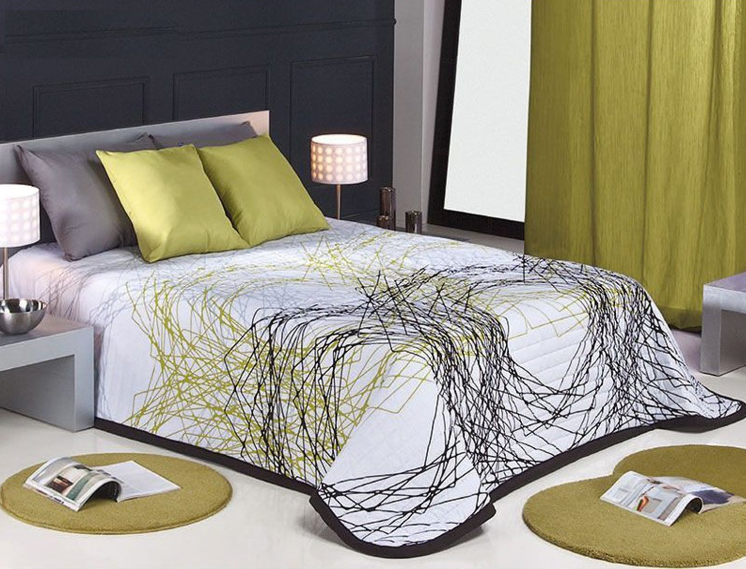 Cañete Confortino Tyna color Verde cama de 180 oferta