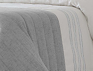 Bouti Jacquard 80gr Zia color gris con funda/s de cojín
