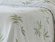 Colcha Jacquard Dao color verde