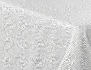 Colcha Jacquard Trébol color blanco