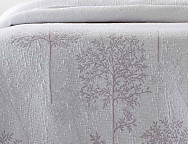 Colcha Jacquard Reversible Lilit color malva