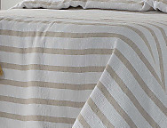 Colcha Jacquard Reversible Mambo color beige