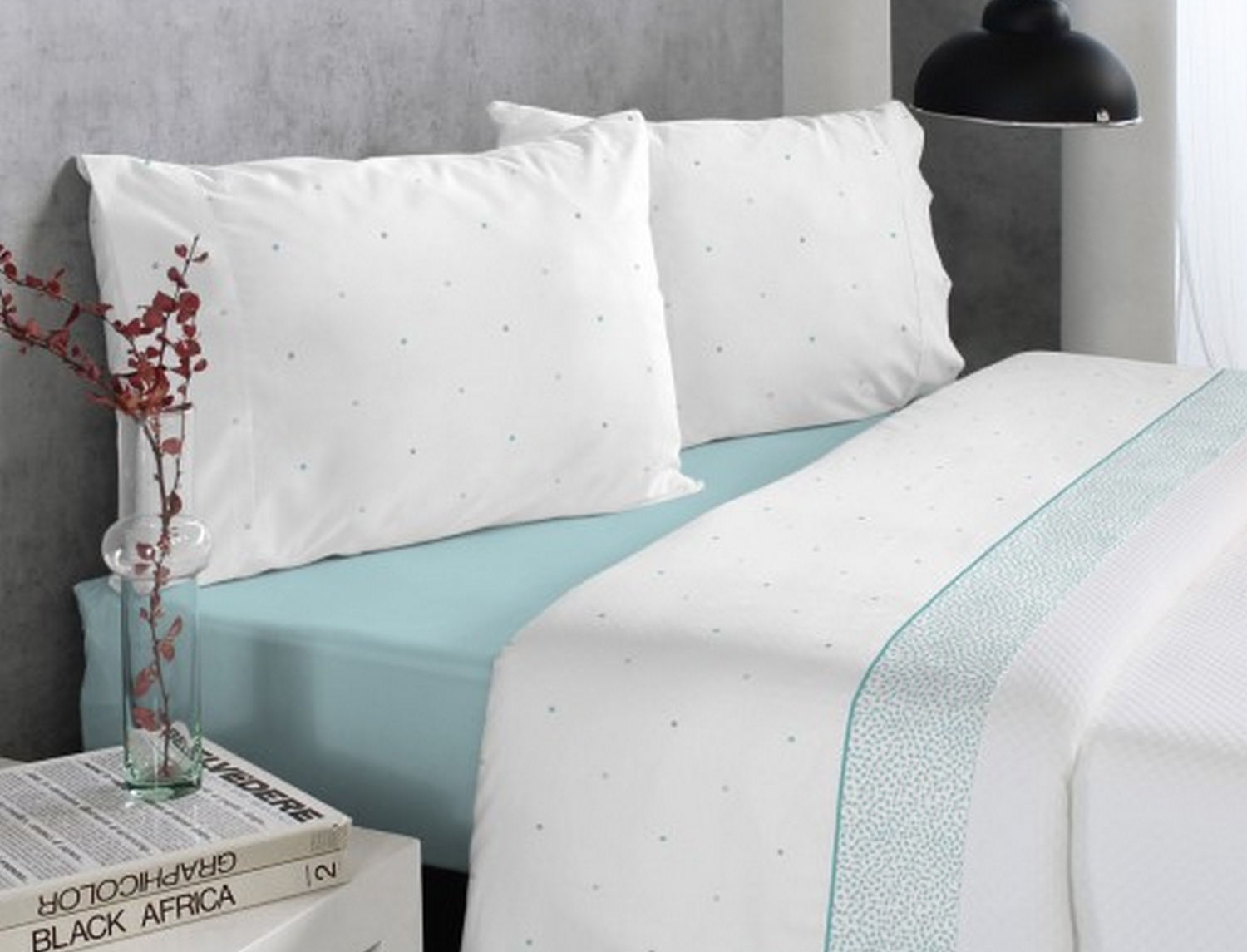 Reig Marti Juego de cama Tatum color Verde Oferta ultimas unidades