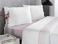 Juego de cama Tatum color Malva