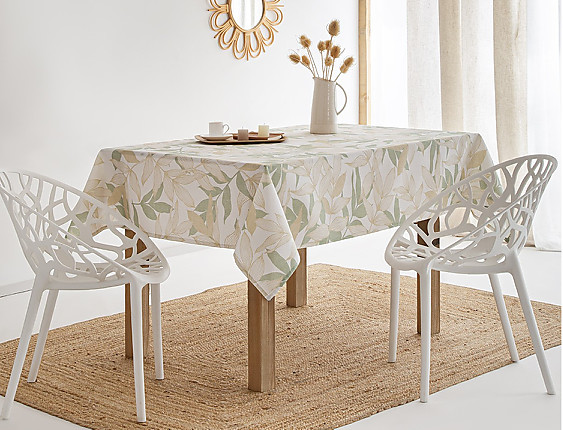 Sandeco - Mantel antimanchas Seseña 01 verde