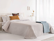 Colcha Jacquard Fraga 02 Beige