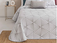 Colcha Jacquard Tarazona Gris