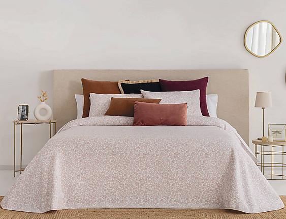 Sandeco - Colcha Jacquard Caspe 02 Beige