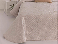 Colcha Jacquard con relleno fino Recas 02 Beige