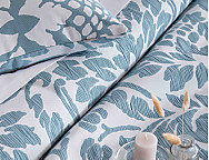 Colcha Jacquard con relleno fino Otero 03 Aqua