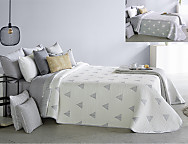 Colcha Jacquard Reversible Styles 08 gris