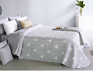 Colcha Jacquard Reversible Styles 08 gris