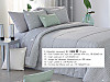 Edredón Jacquard tipo B3 Kirk con fundas de cojín incluidas 18 gris