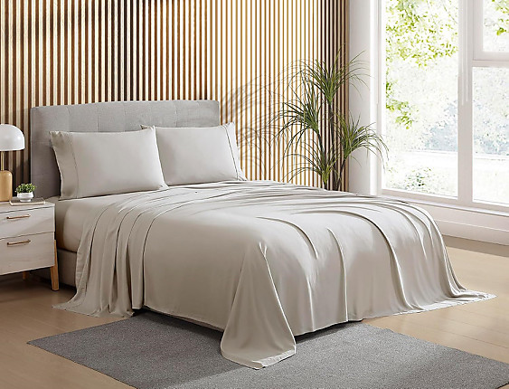 Nuestros Productos - Juego de cama Wiss Bambú Satén 300 hilos