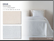 Colcha capa Drub color Gris Claro