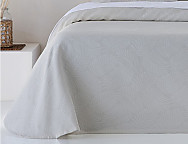 Colcha capa Korce color Gris Claro