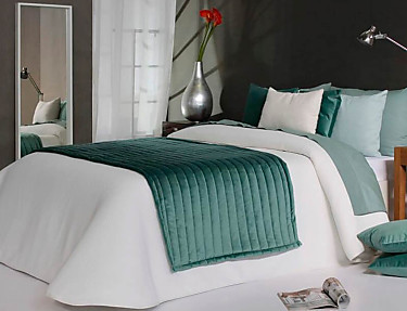 Reig Marti - Colcha Jacquard Polomar 00 blanco cama de 90 Oferta fin de existencias