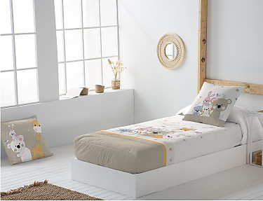 JVR - Edredón ajustable Bunny JVR Multicolor