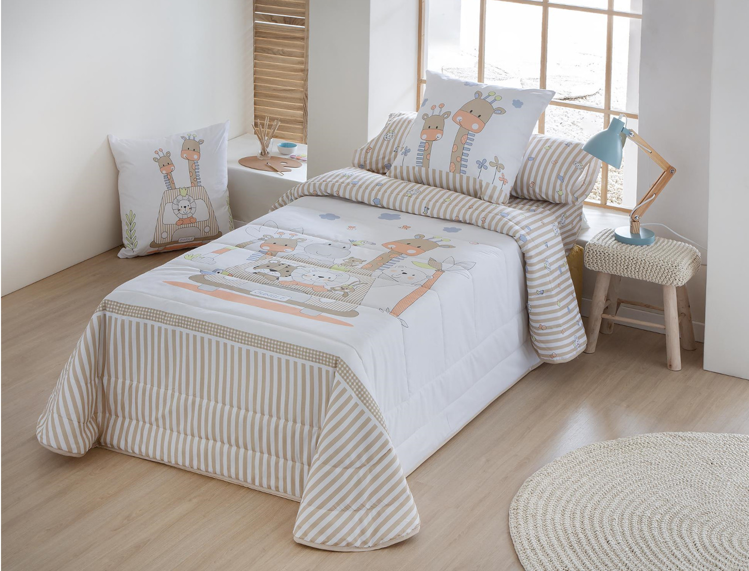 JVR Edredón 240gr 100% Algodón Joyful Multicolor