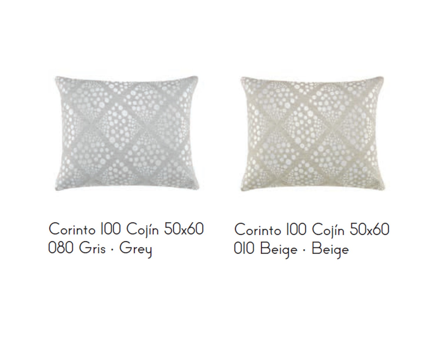 JVR Cojín Corinto JVR estampado