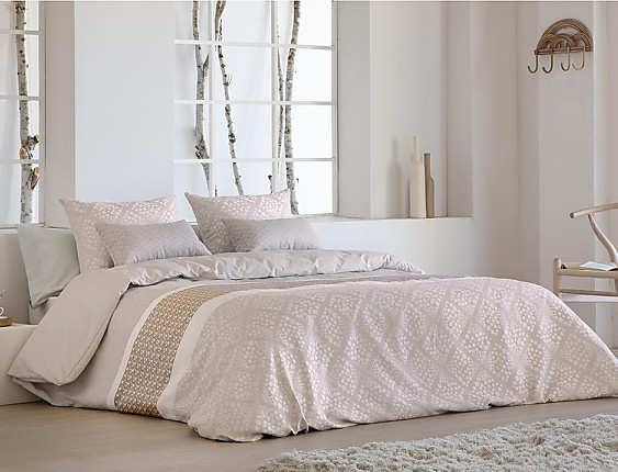 JVR - Funda nórdica Jacquard Corinto JVR Beige