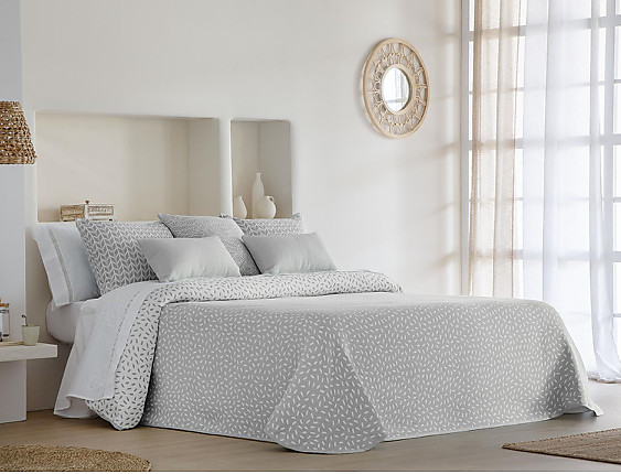 JVR - Colcha Reversible Mikonos color Beige