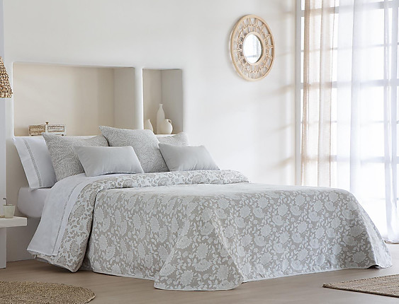 JVR - Colcha Reversible Elis color Beige