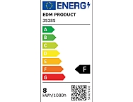 Bombilla dicroica led gu10 8w 710lm 4000k luz dia 120   5x5,5cm
