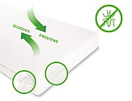 Funda de colchón de cuna impermeable Antichinches