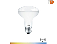 Bombilla reflectora led r90 e27 12w 1154lm 6400k luz fría  9x12,1cm