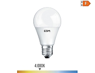 Bombilla standard led e27 15w 1521lm 4000k luz día  6x11cm