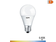 Bombilla standard led e27 15w 1521lm 6400k luz fría  6x11cm