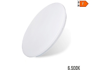 Aplique led circular de superficie 12 w 6500 k 1160 lm  25,5 x 6,2 cm