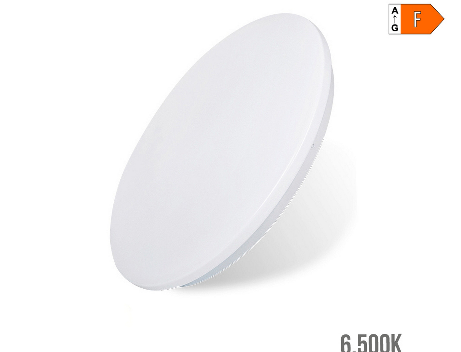 EDM Aplique led circular de superficie 18 w 6500 k 1820 lm  32,5 x 6,2 cm