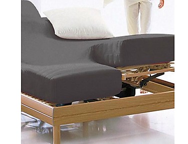 Cañete - Bajera ajustable cama articulada lisos Play Basic 50/50