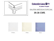 Bajera lisos Play Basic 50/50 alto 35-36CM Oferta fin existencias
