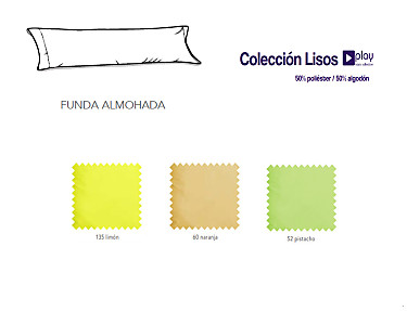 Cañete - Almohadón lisos Play Basic 50/50 Oferta fin existencias