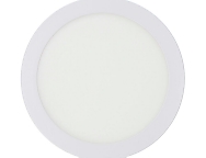 Downlight led superficie redondo blanco 20 w 1500 lm 6400 k luz fría   22 x 3 cm